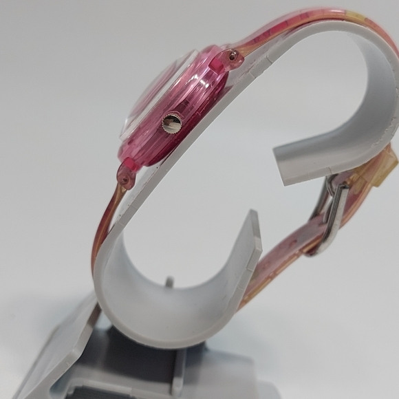 Vintage Dingbats Quartz Pink Butterfly Wrist Watch, New Battery - Picture 3 of 9